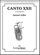 Canto #12 Euphonium BC Solo Unaccompanied cover